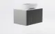 Тумба с раковиной Astra-Form М-40 4631177713545 80 см серый матовый