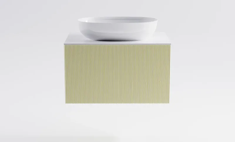 Тумба с раковиной Astra-Form М-40 4631177713514 70 см бежевый матовый