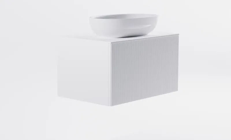 Тумба с раковиной Astra-Form М-40 4631177713590 80 см белый матовый