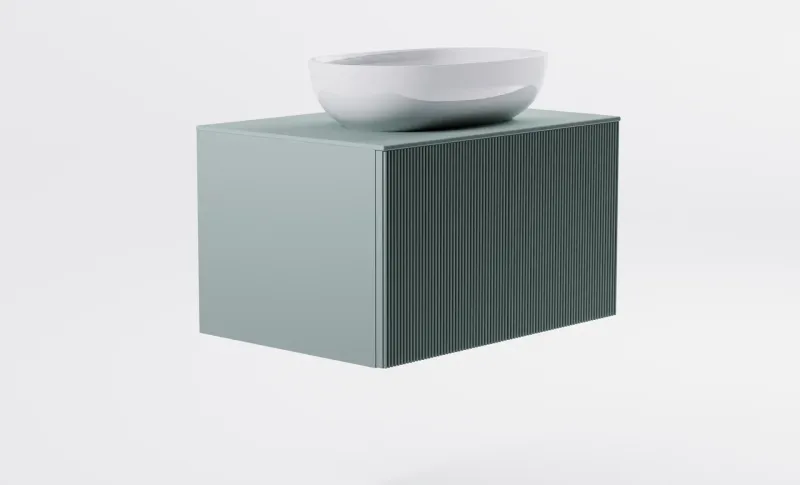 Тумба с раковиной Astra-Form М-40 4631177714719 70 см зелёный матовый