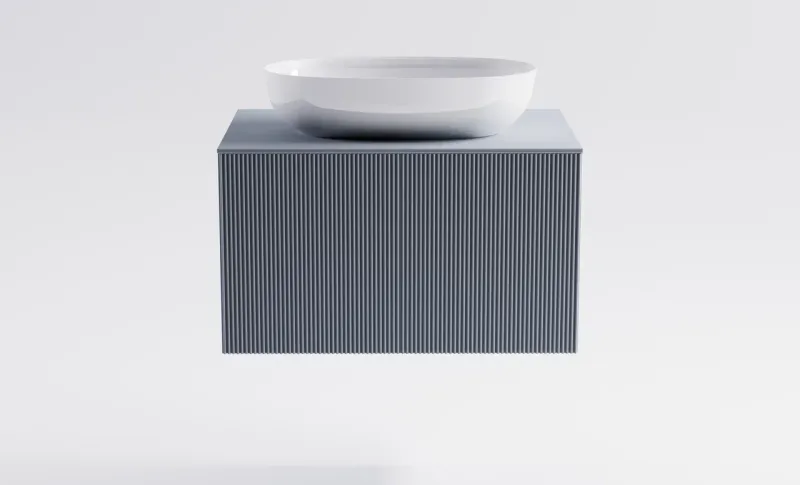 Тумба с раковиной Astra-Form М-40 4631177714726 70 см голубой матовый