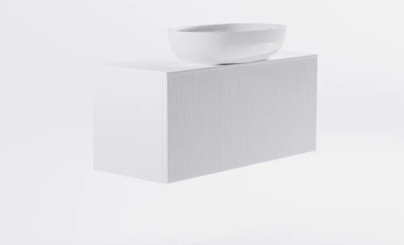 Тумба с раковиной Astra-Form М-40 4631177714870 90 см белый матовый