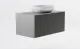 Тумба с раковиной Astra-Form М-40 4631177714825 90 см серый матовый