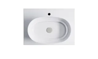 Тумба с раковиной Astra-Form М-40 4631177713538 70 см белый матовый