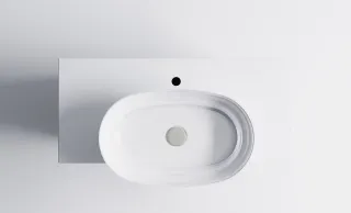 Тумба с раковиной Astra-Form М-40 Slim 4631177714689 100 см серый матовый