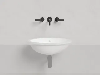 Встраиваемая раковина Salini Marea 12 S-Sense 1101109M 55см белый матовый