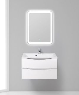 Тумба под раковину BelBagno подвесная 80x53см Bianco Lucido MARINO-800-2C-SO-BL-P