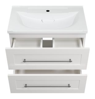 Подвесная тумба под раковину Misty Марта 70см белый