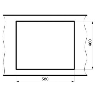 Мойка для кухни Milacio Navarra 60 Cuarzo MC.77074 бежевый
