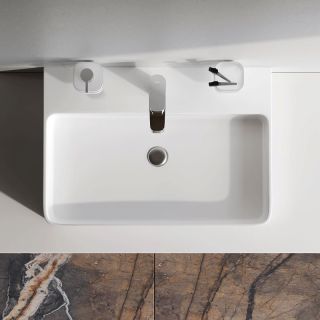 Раковина накладная  Am.Pm Func M8FWCC10601WG 60 см белый