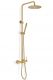 Душевая стойка Milacio MCU MCU.151.GD брашированное золото