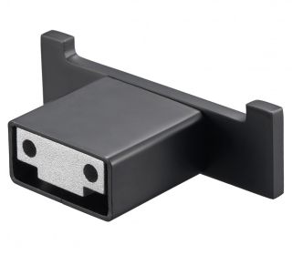 Крючок двойной Milacio Ultra MCU.950.MB чёрный матовый