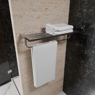Полка для полотенец Milacio Ultra MCU.955.SS нержавеющая сталь