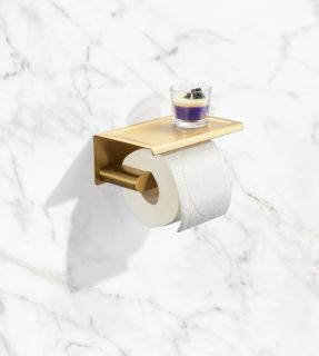 Держатель для туалетной бумаги Milacio Ultra MCU.963.GD брашированное золото