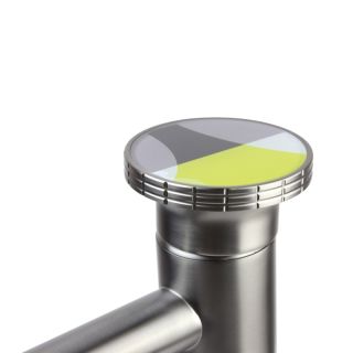 Смеситель для раковины Bronze de Luxe 9008GM-Y, графит/желтый