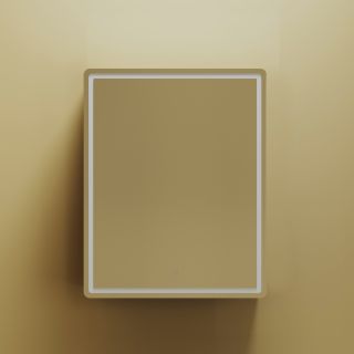 Зеркальный шкаф с LED подсветкой Sancos Mirror MI60ECH 59см дуб чарльстон