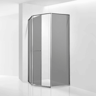 Душевой уголок RGW SV-82 "L" 33328200-31L 100x100 см хром