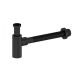 Сифон для раковины Wonzon & Woghand WW-88SS101-MB чёрный матовый