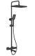 Душевая стойка Raglo R01.26.06 с термостатом чёрный