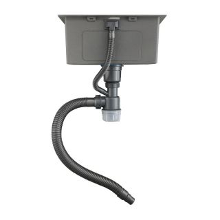 Мойка для кухни с коландером Gappo GS6050-6 чёрный