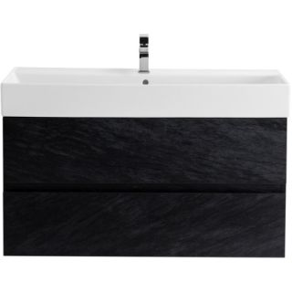 База под раковину Cezares подвесная с двумя выкатными ящиками, Nero, 800x460x500, MOLVENO 46-80-2C-SO-NR