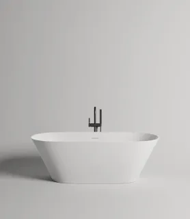 Ванна из искусственного камня Salini Mona S-Stone 102921MRH 180x80см RAL снаружи