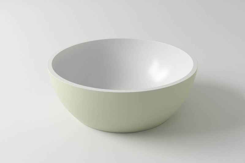 Раковина Holbi Moon 43см белый/цветной матовый 1.02.001.11.2