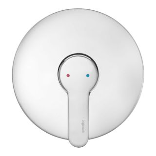 Встраиваемый смеситель Swedbe Platta 5517 подключение на один выход хром