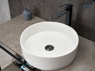 Раковина Gid N9423 51143 накладная белая 40x40x12