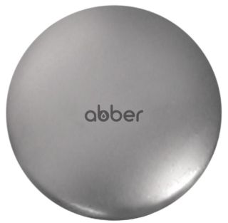 Накладка на слив для раковины ABBER AC0014MS серебряный матовый