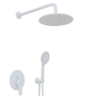 Душевая система Cezares NAUTIC-DSIP-BIO белый матовый