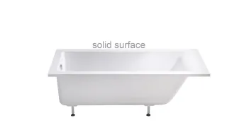 Ванна из искусственного камня Astra-Form Нейт 01010055 170x70 см белый матовый