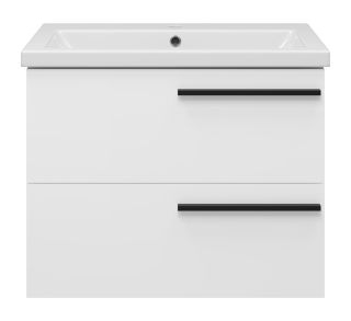 Подвесная тумба под раковину Misty Ненси 70см белый