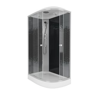 Душевая кабина Niagara NG-4512-14R BLACK 120х80х215