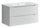 Подвесная тумба под раковину Sancos Norma 2.0 NR2.090W 90см белый глянец
