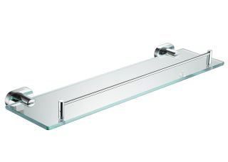 Полка стеклянная Shevanik SG5119 хром