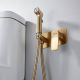 Гигиенический душ со смесителем Shevanik S9905G золотой сатин