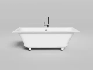 Ванна из искусственного камня Salini Orlanda Axis S-Stone 103223MRF 170x75см RAL полностью