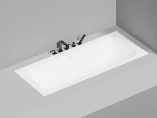 Ванна из искусственного камня Salini Orlanda Axis Kit S-Stone 103321MRH 190x80см RAL снаружи