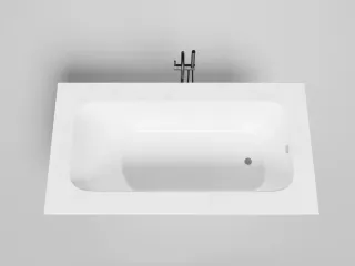 Ванна из искусственного камня Salini Orlanda Plus S-Sense 102014MRH 190x100см RAL снаружи