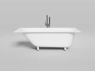 Ванна из искусственного камня Salini Ornella S-Sense 102313M 170x70см белый матовый