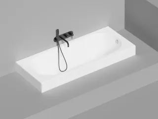 Ванна из искусственного камня Salini Ornella S-Stone 102323M 170x70см белый матовый