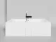 Ванна из искусственного камня Salini Ornella Axis S-Stone 103422MRH 190x90см RAL снаружи