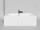 Ванна из искусственного камня Salini Ornella Axis Kit S-Stone 103522MRF 190x90см RAL полностью