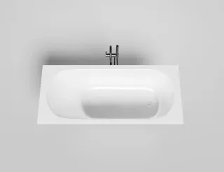 Ванна из искусственного камня Salini Ornella Kit S-Sense 102411MRF 170x75см RAL полностью
