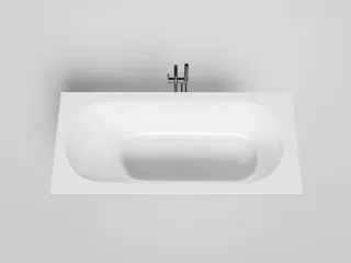 Ванна из искусственного камня Salini Ornella Kit S-Sense 102412MRF 180x80см RAL полностью