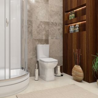 Унитаз напольный Maretti Katrina безободковый с микролифтом, KA10NBM71-844, белый