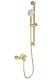 Смеситель для ванны с душевым гарнитуром Wonzon & Woghand Alfa WW-AE3205-BG брашированное золото