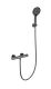 Смеситель для душа Wonzon & Woghand INN 3 WW-B2065-A-BGG с термостатом тёмный графит