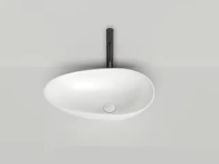 Накладная раковина Salini Paola S-Stone 1101201SMRH 58см RAL снаружи